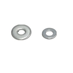 M2.5 individual washers. 8mm and 6mm OD shown